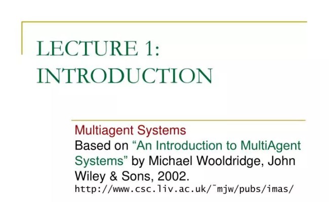 PPT - LECTURE 1: INTRODUCTION PowerPoint Presentation, Free Download ...