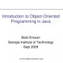 PPT - Introduction To Object-Oriented Programming In Java PowerPoint ...
