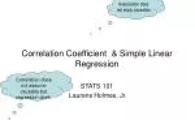 PPT - Correlation And Simple Linear Regression PowerPoint Presentation ...