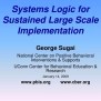 PPT - Systems Logic For Sustained Large Scale Implementation PowerPoint Presentation - ID:854659