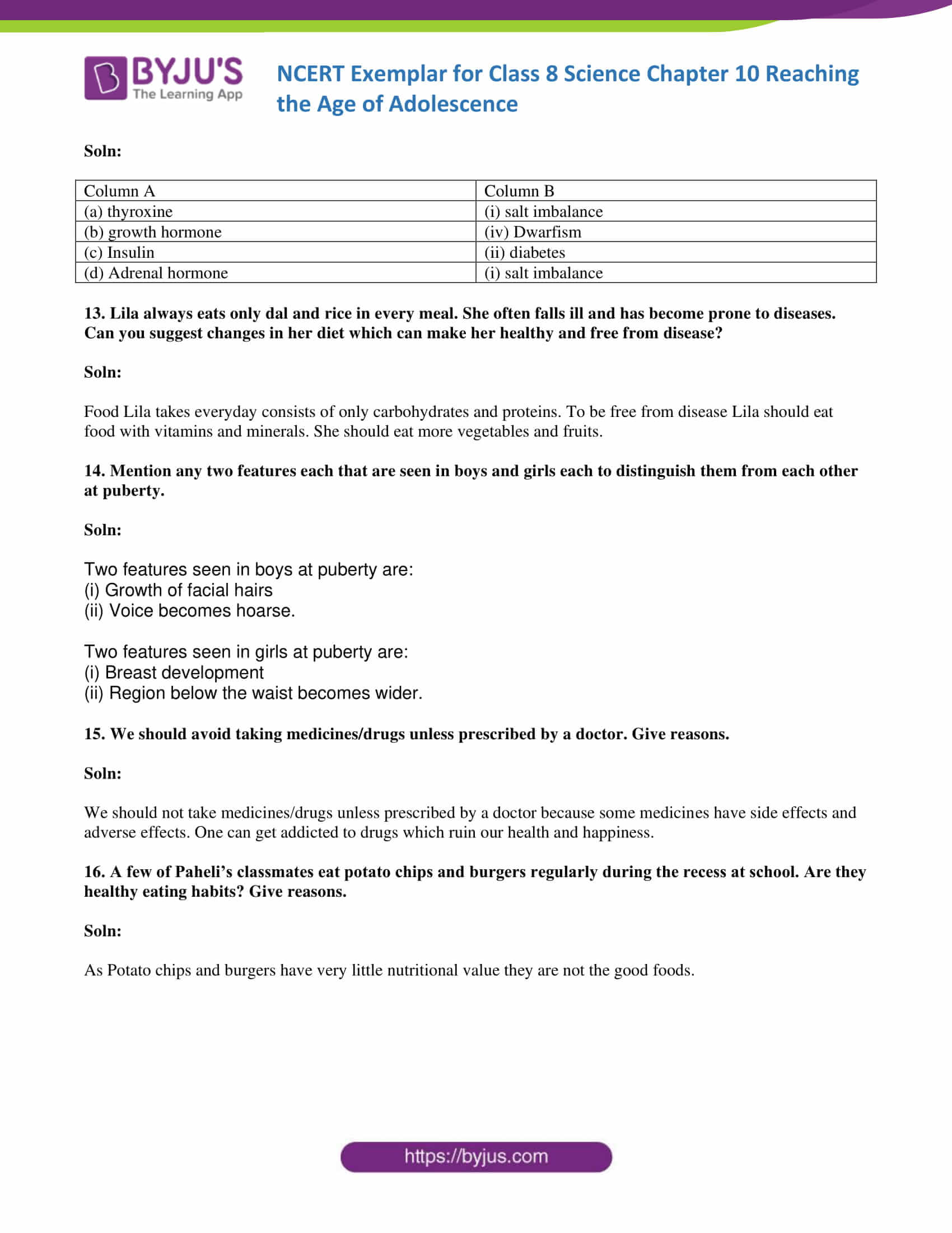 Ncert Exemplar Class 8 Science Solutions Chapter 10
