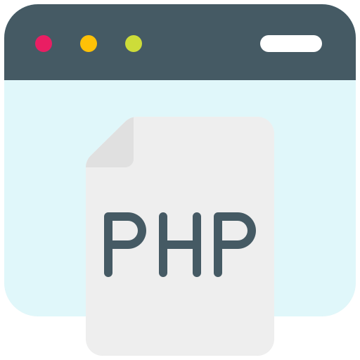 Php File Code Coding Programming Program Web Icon Download On - Best Vintage Designs in Desktop