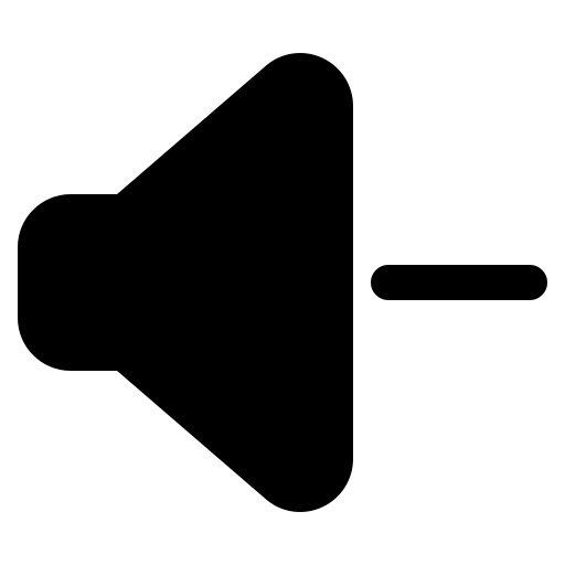 Decrease Volume Free Ui Icons - Nature Picture Collection - Desktop Quality