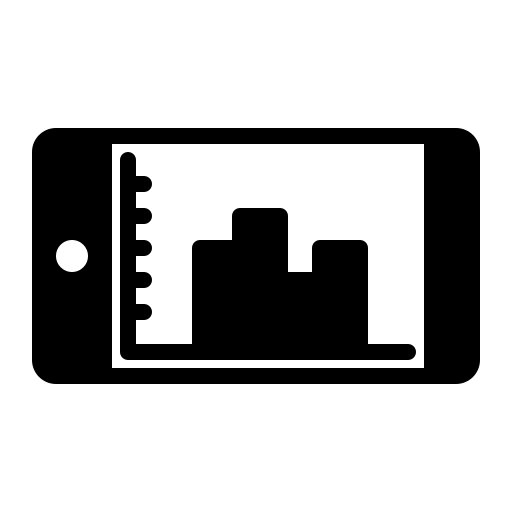 Statistic Phone Graph Analytics Decrease Icon Download On Iconfinder - Incredible 8K Nature Images | Free Download