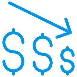 Arrow Chart Decrease Down Graph Icon Download On Iconfinder - Best Dark Arts in Mobile