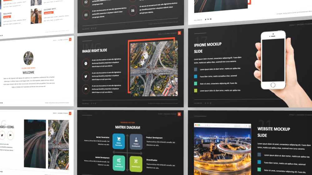 Fashion powerpoint presentation template #ppt #oriental #template #simple #minimal #modern. 10 Best Free Website Mockup Presentation Templates 2021 Just Free Slide