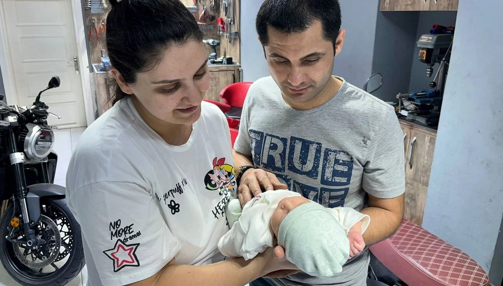 Das Paar aus Aydın nannte sein Baby Honda: „Mein Traum wurde wahr“ – Eine ungewöhnliche Namenswahl.