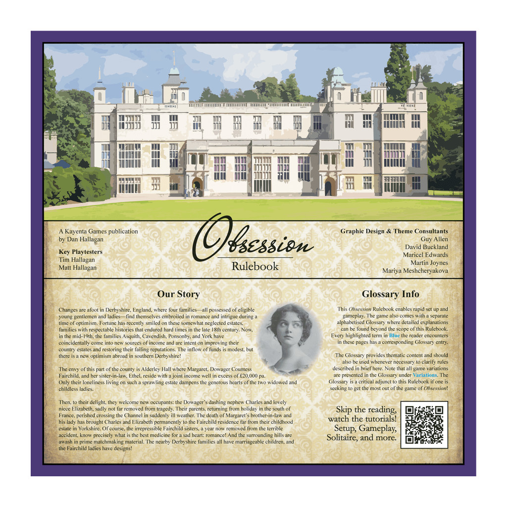 Obsession 2nd edition kickstarter fulfillment is officially complete, and retail is now available via amazon in the united states and through board game . Buy Obsession Kayenta Games Board Games