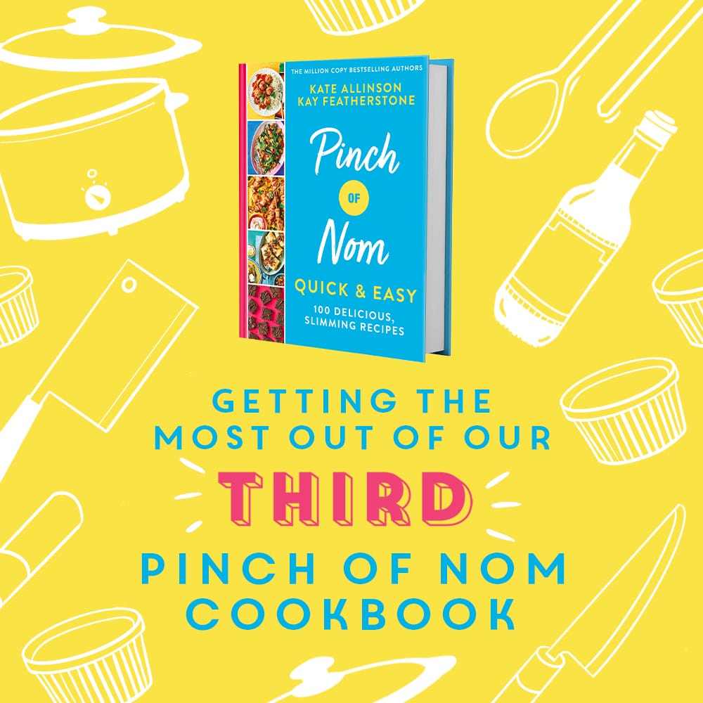 Getting the most out of our third pinch of nom cookbook