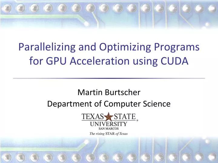 Pdf Gpu Acceleration Using Cuda Framework - Premium Colorful Image Gallery - Retina