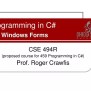 PPT - Programming In C# Windows Forms PowerPoint Presentation, Free Download - ID:1636777