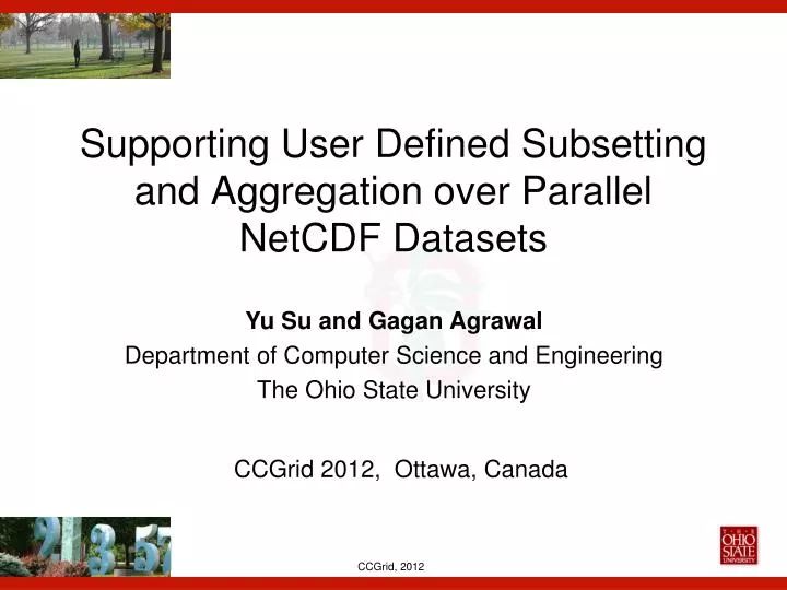 Ppt Supporting User Defined Subsetting And Aggregation Over Parallel - Download Professional Ocean Design | High Resolution