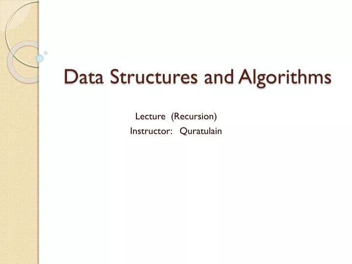 Introduction To Data Structure And Algorithms Presentation Free To View - Best Nature Backgrounds in Ultra HD