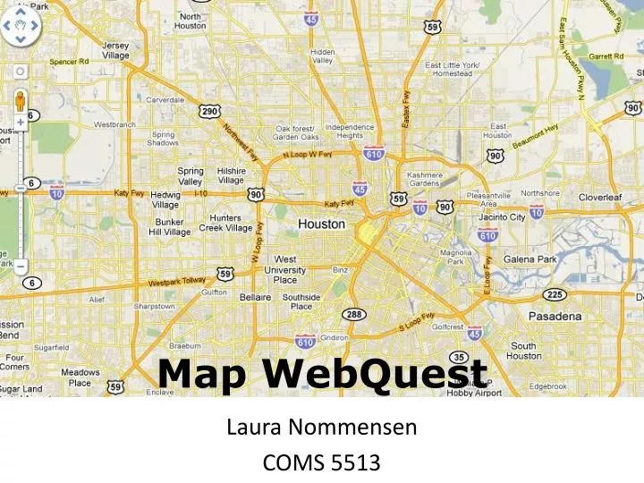 PPT Map WebQuest PowerPoint Free Download ID 2591905 Map Webquest N 