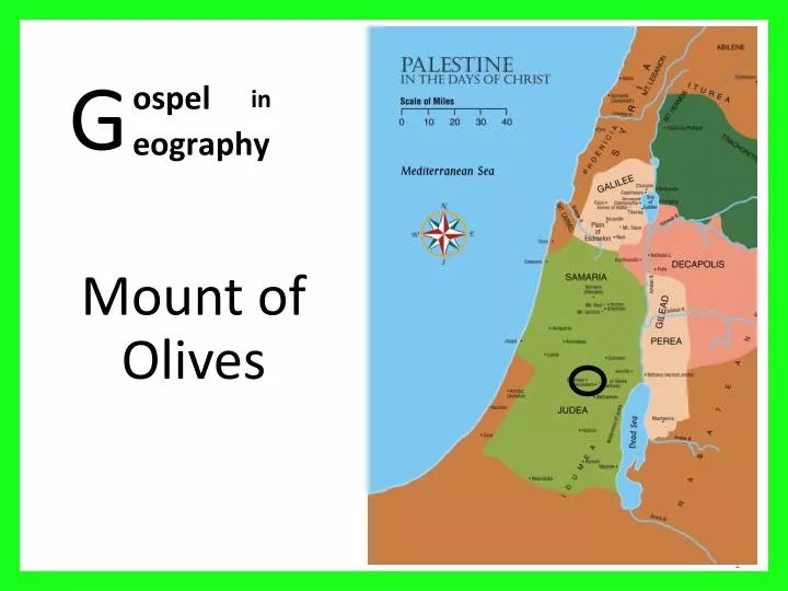 PPT Mount Of Olives PowerPoint Free Download ID 2656824 Slide1 N 