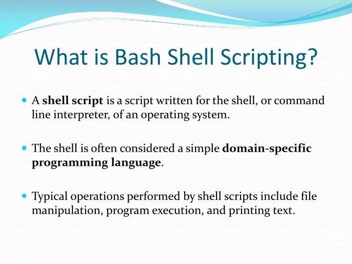 Ppt What Is Bash Shell Scripting Powerpoint Presentation Free - Best Abstract Wallpapers in Ultra HD