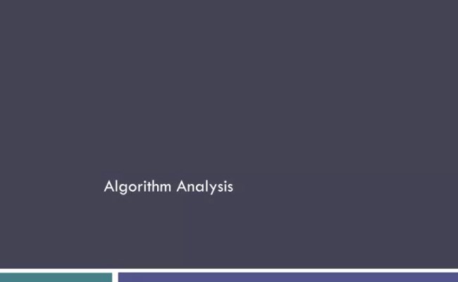 PPT - Algorithm Analysis PowerPoint Presentation, Free Download - ID ...