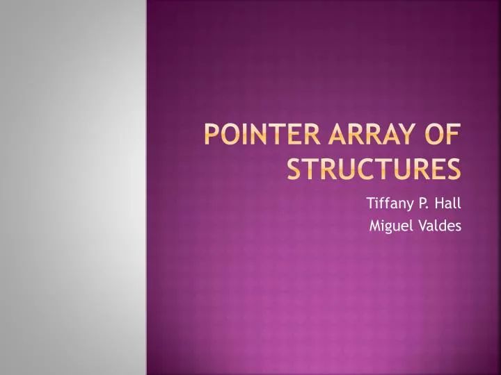 A Wonderful Powerpoint Presentation On Array Pointer Pciu - Elegant Space Design - 8K