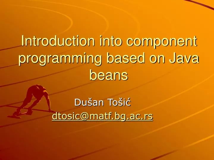 Ppt Introduction Into Component Programming Based On Java Beans - High Resolution Abstract Textures for Desktop