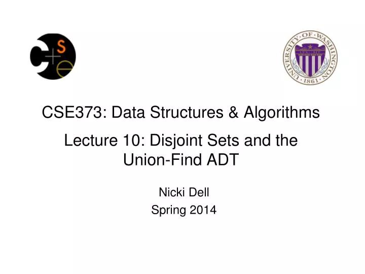 Ppt Cse373 Data Structures Algorithms Lecture 10 Disjoint Sets And The Union Find Adt - Download High Quality Sunset Background | Full HD