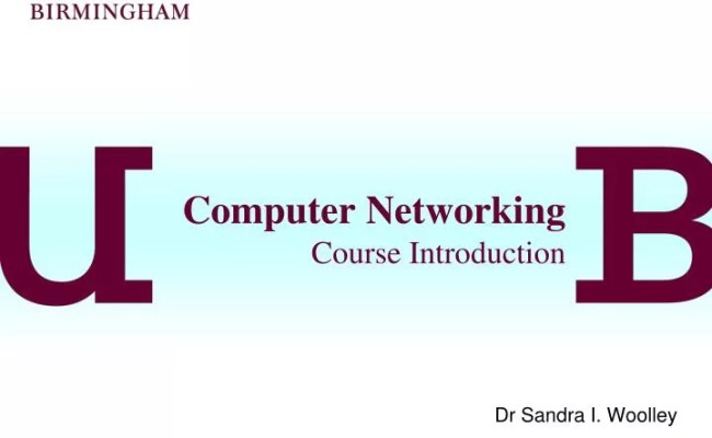 PPT - Computer Networking Course Introduction PowerPoint Presentation ...