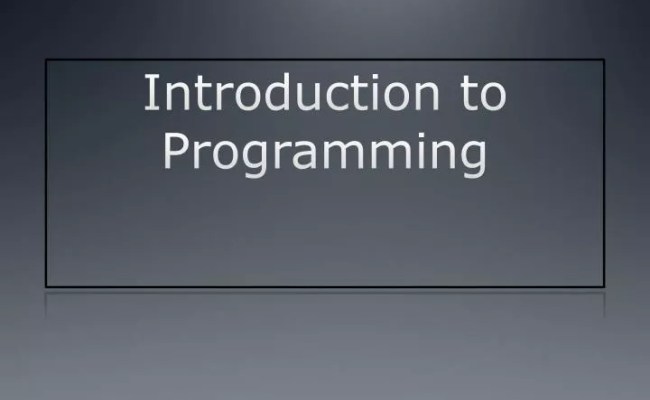 PPT - Introduction To Programming: Understanding The Programming Process PowerPoint Presentation ...