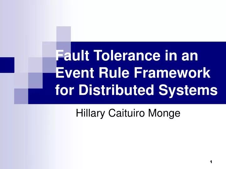 Ppt Fault Tolerance In An Event Rule Framework For Distributed - Elegant Retina Sunset Wallpapers | Free Download