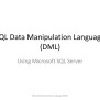 PPT - SQL Data Manipulation Language (DML) PowerPoint Presentation ...