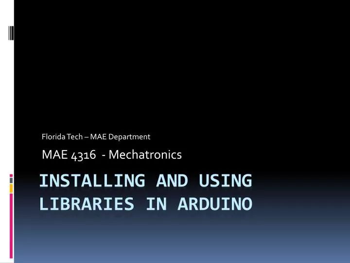 Arduino Installing And Using Libraries Electronics Lab - Download Stunning Colorful Art | High Resolution