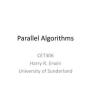 PPT - Parallel Algorithms PowerPoint Presentation, Free Download - ID ...