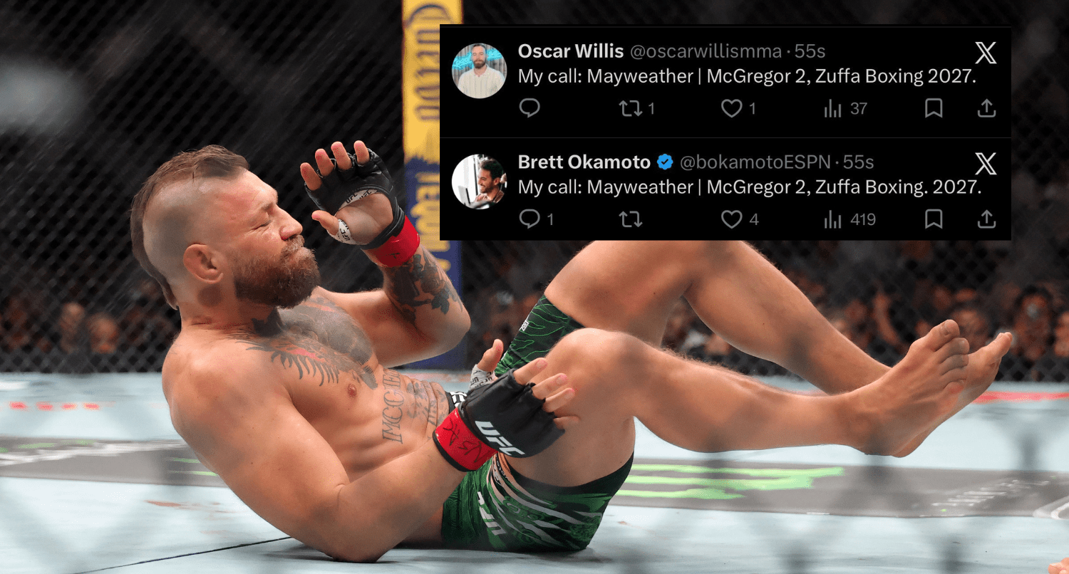 Brett Okamoto and Oscar Willis's Identical Mayweather-McGregor Fight Prediction Was a Joke (2026)