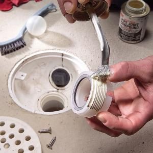 What type of damage can it cause to the tub? Modify a Floor Drain to Prevent Flooding | The Family Handyman