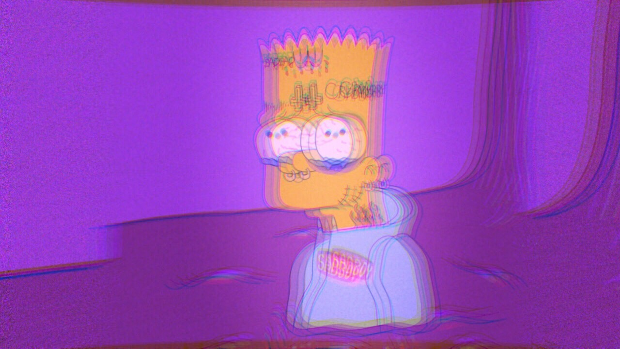 Bart Mood Bart The Simpsons Wallpaper