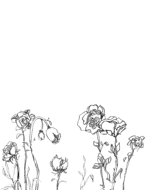 | mtv tattoos are permanent so people tend to. flowers rose pink sadsadgirl tumblr aesthetic dark goth...