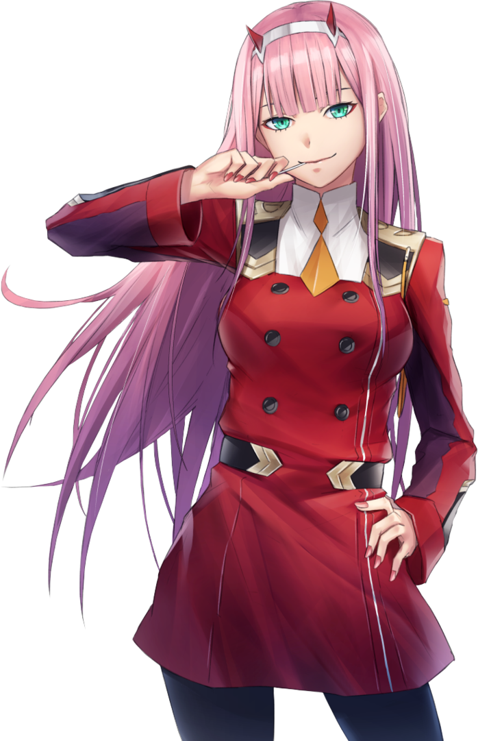 Gambar Anime Zero Two Hd Lubang Gambar