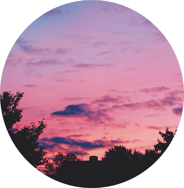 aesthetic circle tumblr sky sticker by blueberrycz3