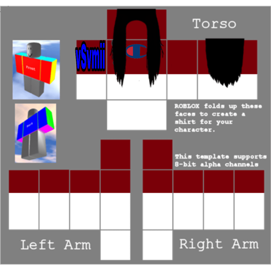 Roblox Improved Red Champion Sticker By Sberlin9999