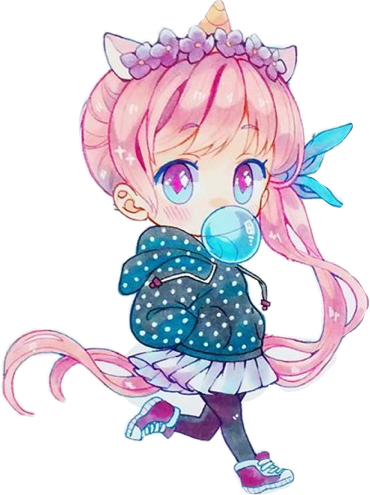 Unicorn Girl Kawii Cute 244032367025212 By Toasty Sprinkles