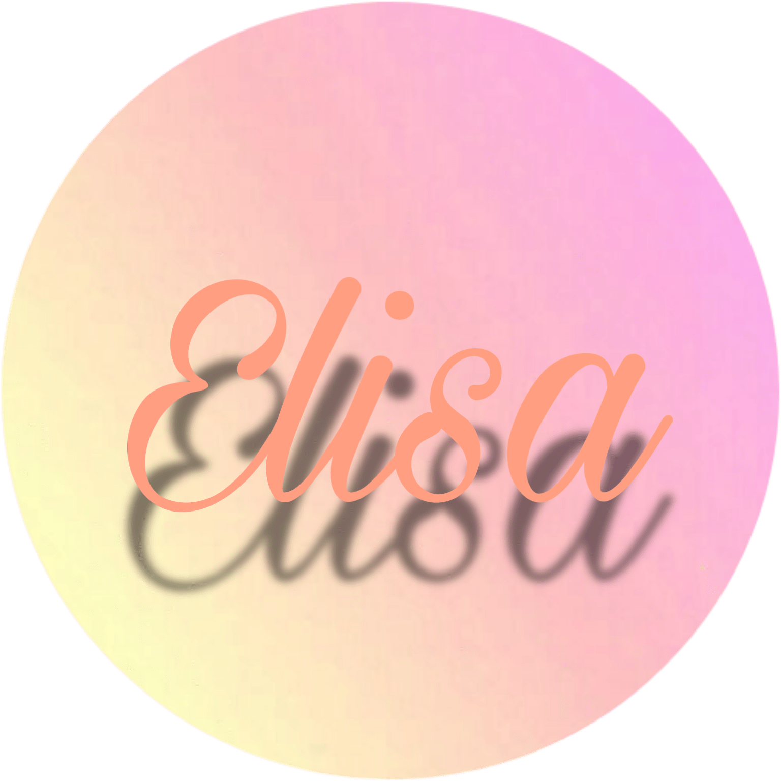 Elisa Sticker By Valeria