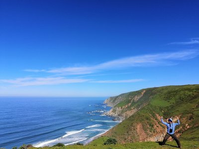 photo Tomales Bay To Tomales Point Point Reyes tomales point trail hiking trail