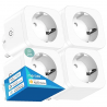 4x Prises Meross WIFI 16A compatible Apple Homekit, Alexa, Google