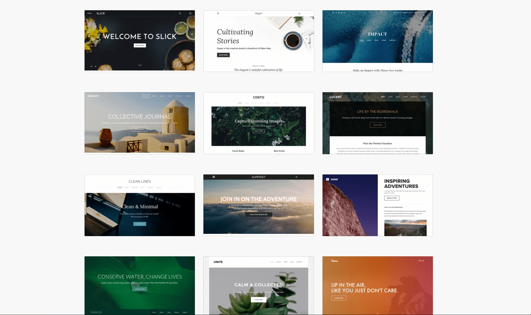 Free Website Templates Build A Beautiful Site Blog Or Store