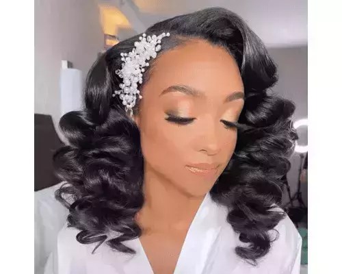 55 stunning black wedding hairstyles and haircuts (with photos)