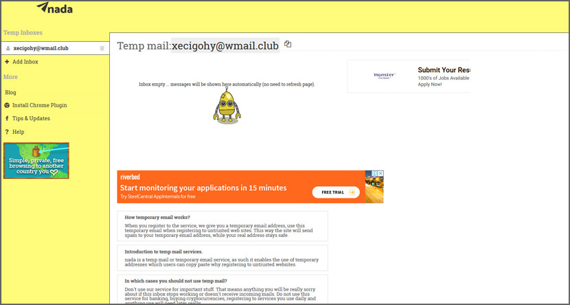 Crypto g mail provides a free temporary email address that is secure and anonymous to keep your real mailbox clean and safe. 12 Free Temporary Disposable Email Services To Fight Spam