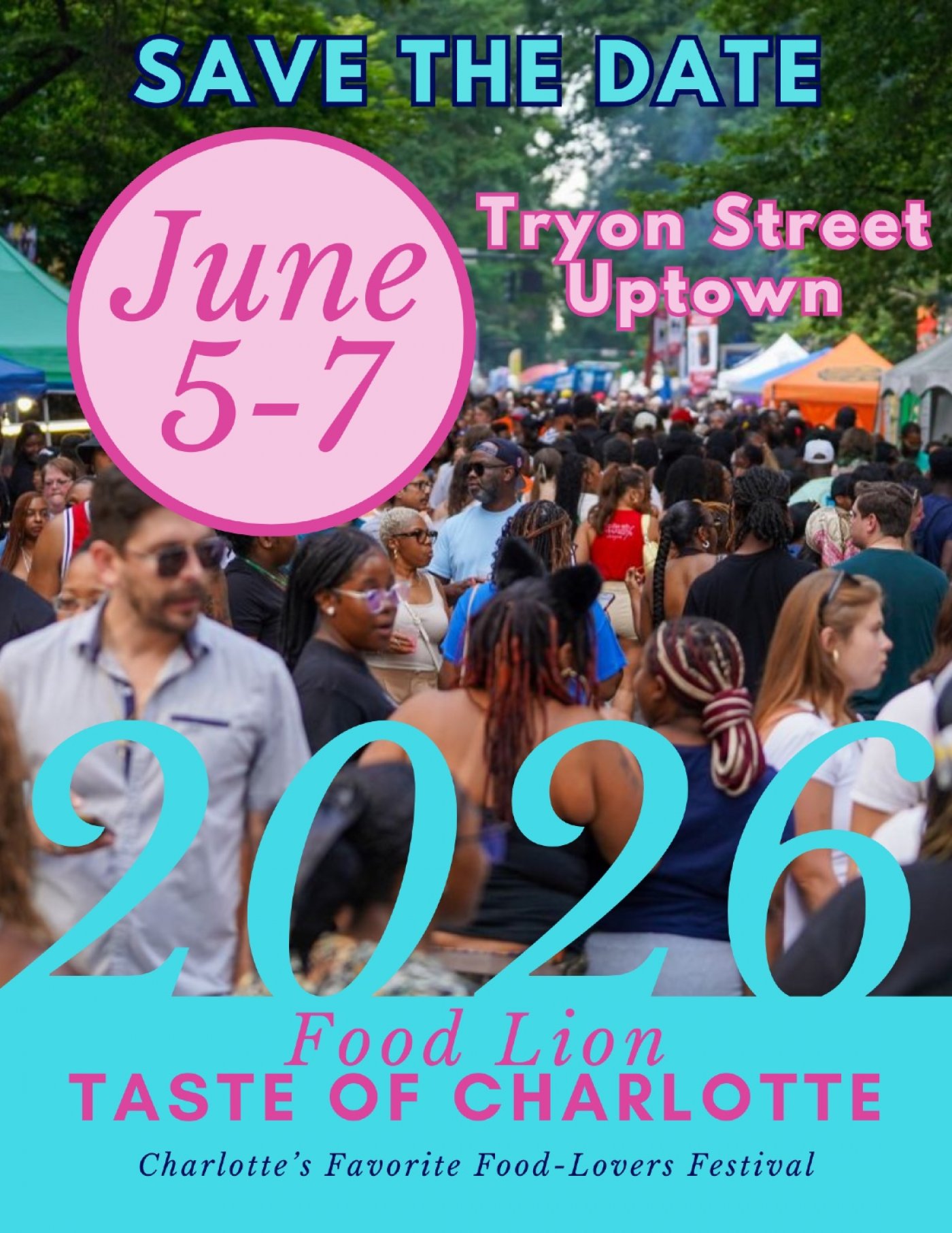 Taste Of Charlotte 2026 At Uptown On 5TH June 2026.