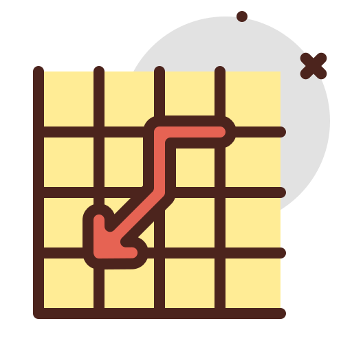 Analyse Decrease Statistics Stats Icon Download On Iconfinder - Ultra HD HD Colorful Images | Free Download