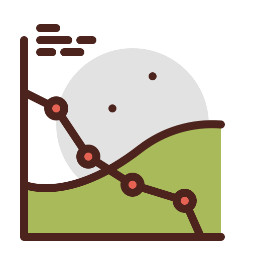 Analyse Decrease Statistics Stats Icon Download On Iconfinder - Download Ultra HD Mountain Texture | HD