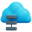 Cloud Sync Technology Computing Data Ui 3d Icon Download On - Light Illustration Collection - HD Quality