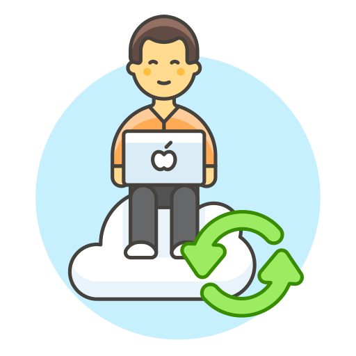 Coding Software Global Programmer Developer Male Laptop Icon - Download Perfect Colorful Photo | 4K