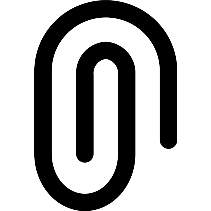 Attachment Document File Interface Icon Download On Iconfinder - Dark Photo Collection - Desktop Quality